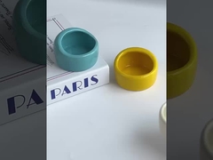 Eenvoudige kleine huisdieren voerbak, keramische waterbak, hamster voerbak, anti-spat voerbak